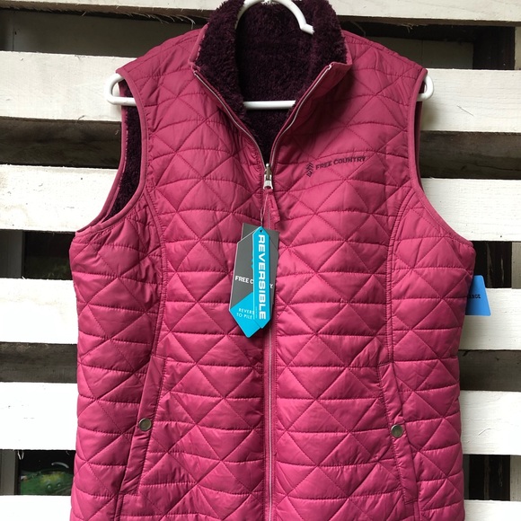 Free Country Jackets & Blazers - Reversible Vest